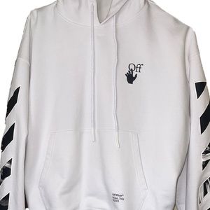 Off White Caravaggio Arrows Hoodie. NWT